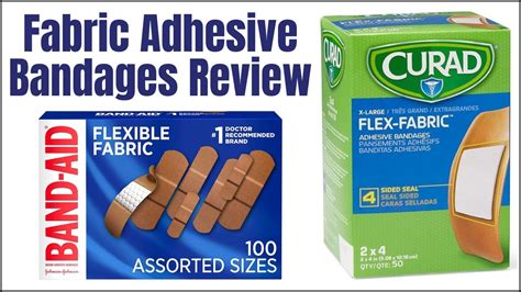 Best Fabric Adhesive Bandages Review Youtube