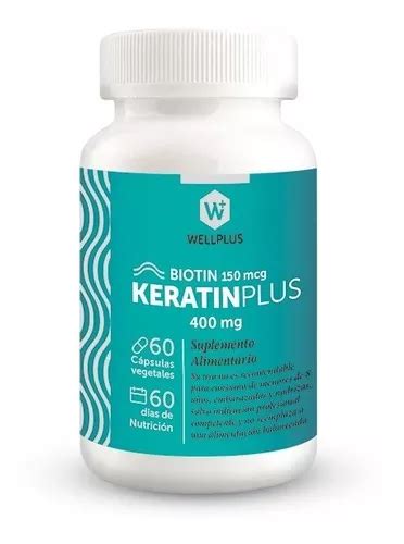 Wellplus Keratin Plus Biotina Caps Cuotas Sin Inter S