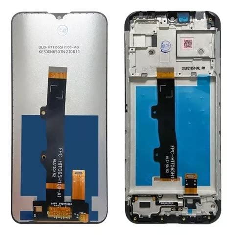 S Pantalla Táctil Lcd Con Marco Para Motorola E7 e7i Power S Meses