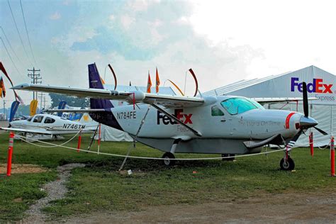 N784FE Cessna C208B Super Cargomaster EAA OSHKOSH 2018 Martin Flickr