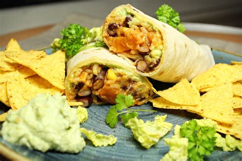 Vegetarischer Burrito Mit S Kartoffel Genussdeslebens De