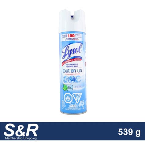 Lysol Brand All In One Crisp Linen Disinfectant Spray 539g Shopee