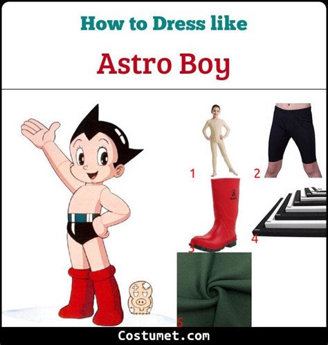 Astro Boy Costume for Cosplay & Halloween | Boy costumes, Astro boy ...