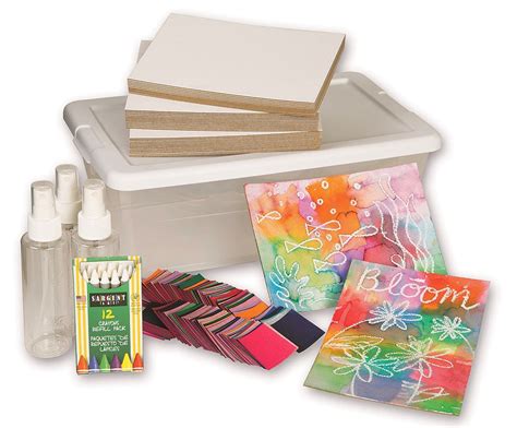 Tissue Paper Painting - Bleeding Color Art Activity - S&S Blog