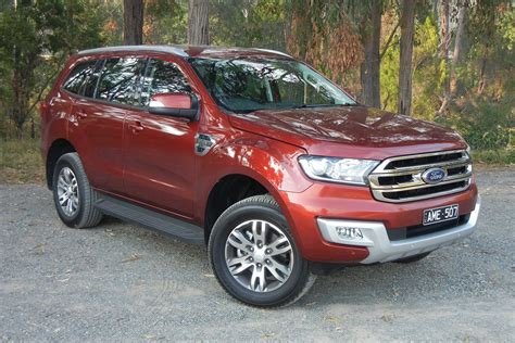 Ford Everest Trend 2018 Review Snapshot Carsguide