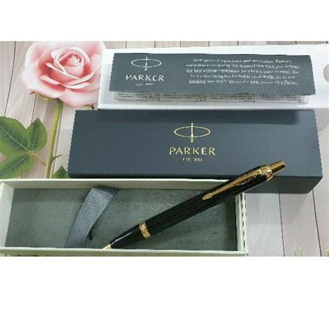 Jual Pulpen Parker Original IM New Lq Black GT Ballpoint Gratis Grafir