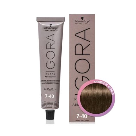 Igora Schwarzkopf Tinte Royal Absolutes Rubio Medio Beige Gr