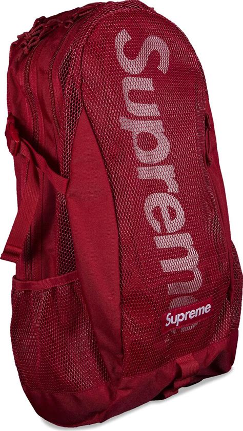 Buy Supreme Backpack Dark Red Ss20b4 Dark Red Goat