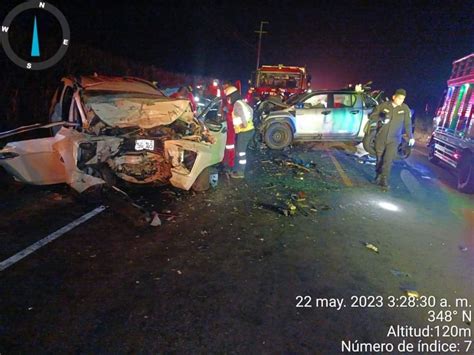 Cinco Muertos Deja Un Segundo Accidente De Tránsito En Menos De 24