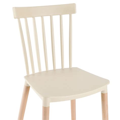 Cadeira De Jantar Cozinha Janaina Country Nude