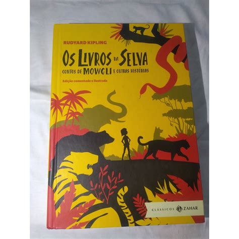 Livro Os Livros Da Selva Rudyard Kipling Shopee Brasil