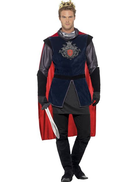 King Arthur Costume Knight Medieval Lancelot Game of Thrones Renaissance – Abracadabra Fancy Dress