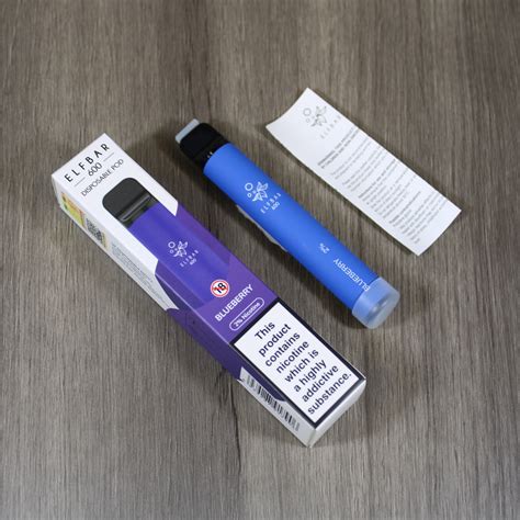 Elf Bar Disposable Vape Bar Blueberry Pack