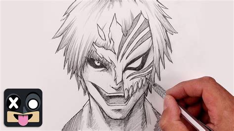 How To Draw Ichigo Kurosaki Bleach Youtube