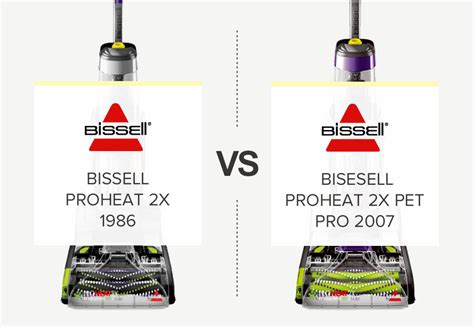 Bissell Proheat 2X 1986 vs Proheat 2X Pet Pro 2007 — 2X Revolution ...