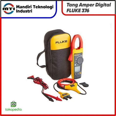 Tang Amper Digital Fluke With Iflex Tang Ampere Clamp Meter Clemp Meter