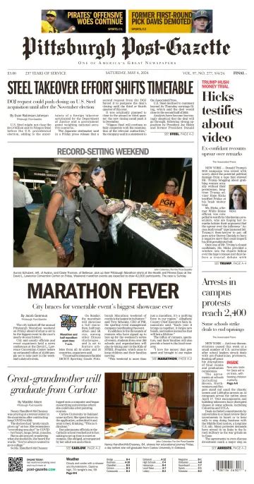 Pittsburgh Post-Gazette Subscription | PressReader