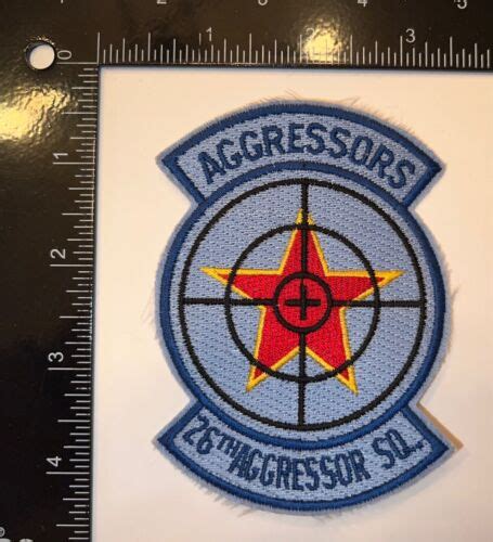 Usaf Us Air Force 26th Aggressor Squadron Patch Ebay