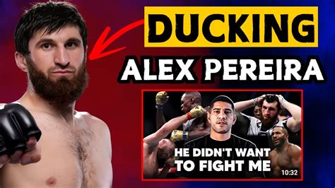 Alex Pereira Claims Magomed Ankalaev Is Ducking Him Youtube