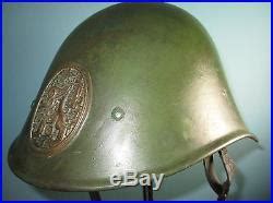 Orig Dutch M Helmet Stahlhelm Casque Casco Elmo Kask Ivere Xx