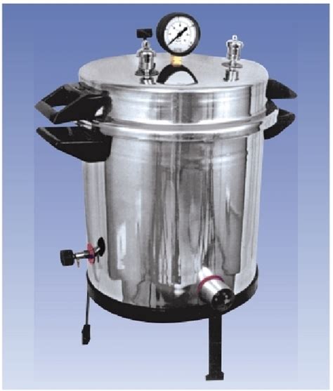 Vertical Stainless Steel Portable Autoclave Surya Instruments Id