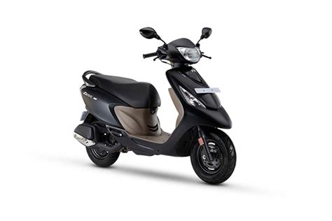 Tvs Scooty Zest Matte Black Colour