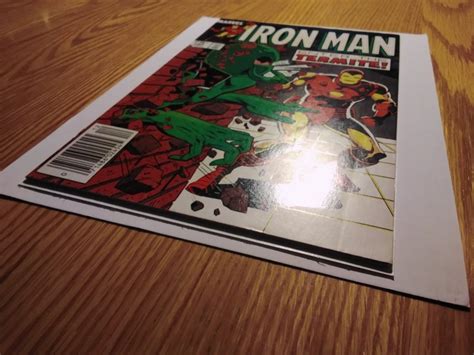 Iron Man 189 Cpv Newsstand Edition 1984 Comic Books Copper Age