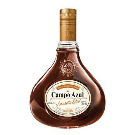 Licor De Almendras Con Tequila Campo Azul Amaretto Select 750ml Consuvino