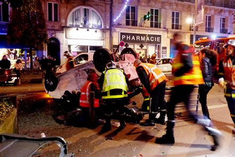 Une conductrice fuit la police à Rouen et provoque un impressionnant