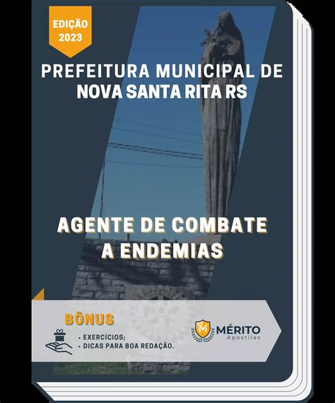 Apostila Agente De Combate A Endemias Prefeitura De Nova Santa Rita RS