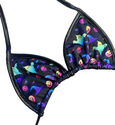 Halloween Lisa Frank Bikini Top Size Small Etsy