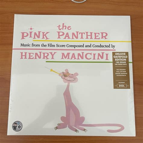 แผ่นเสียง Henry Mancini The Pink Panther Music From The Film Score มือหนึ่ง ซีล Shopee