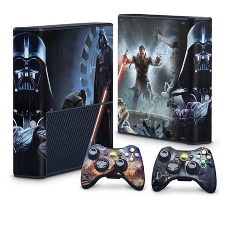 Adesivo Compat Vel Xbox Super Slim Skin Star Wars The Force