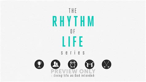 The Rhythm Of Life Series Title Graphics Igniter Media