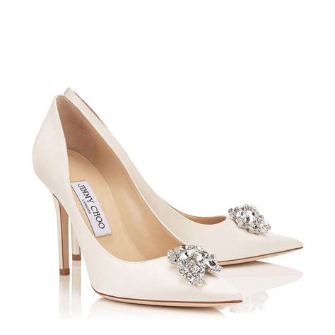 Jimmy Choo Bridal Heels Sale - weddingfn