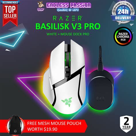 Razer Basilisk V3 Pro Ergonomic Wireless Gaming Mouse Lazada Singapore