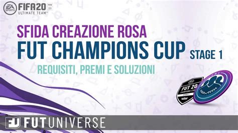 Fifa 20 SBC Il Primo Passo Le Soluzioni FUT Universe