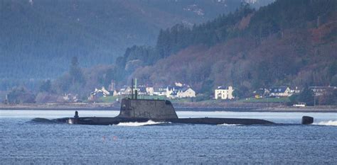 Royal Navys Newest Submarine Hms Audacious Completes Her Maiden