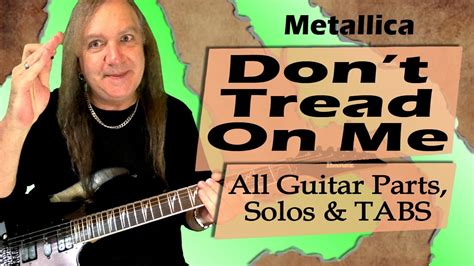 Dont Tread On Me Guitar Lesson YouTube