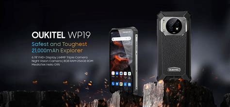 Oukitel Wp Rugged Phone Night Vision Mah Smartphone Gb