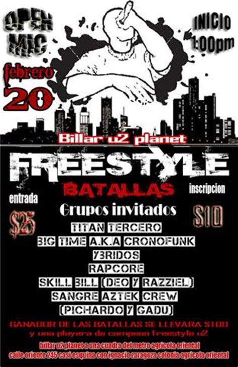 Freestyle Batallas Archivo De Eventos Doble H Hip Hop Mexico