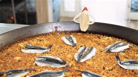 Paella De Boquerones Restaurantes En Gandia Chef Amadeo