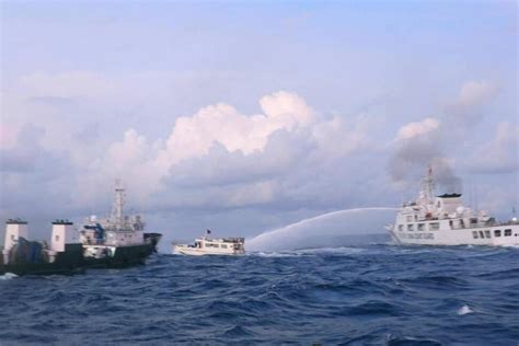 Philippines Says Chinese Coast Guard Used Water Cannons Against Its