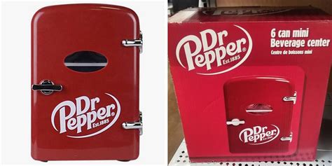 This $29 Dr Pepper Mini Fridge Will Keep Your Favorite Soda Cold and ...