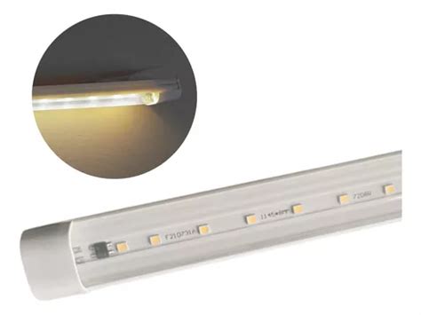 Regleta Tubo Led Base Integrada 18w 120cm Oferta Blanca 10pz MercadoLibre