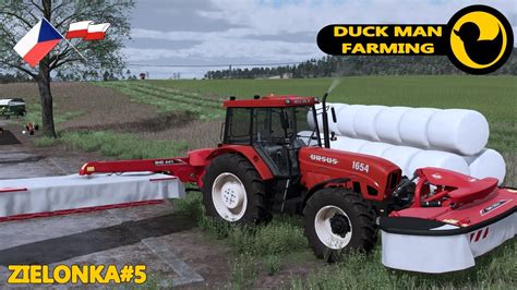 Making Silage Bales Zielloonka Timelapse Farming Simulator