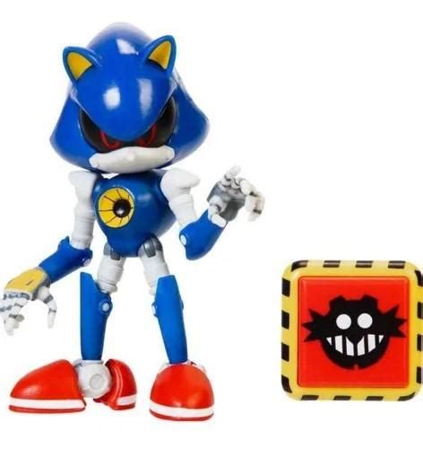 Boneco Sonic Metal Sonic The Hedgehog Sega Fun