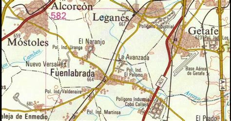 Memorias De Fuenlabrada Mapa De Fuenlabrada En 1982