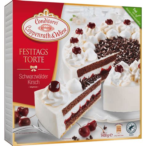 Kirsch Sahne Torte Coppenrath Festtagstorte Nuss Sahne Gramm