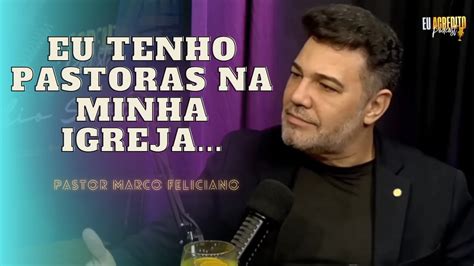 PASTOR MARCO FELICIANO RESPONDE SOBRE A PASTORA CAMILA BARROS E SOBRE O